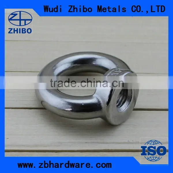 China Manufacture Stainless Steel Fasteners Eye Nut DIN582 photo-3