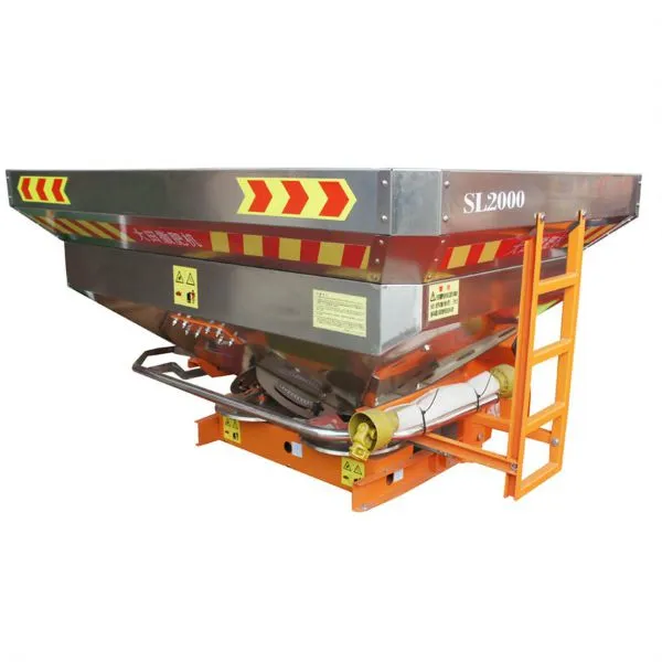 Agricultural Tractor PTO Double Disc Fertilizer Spreader