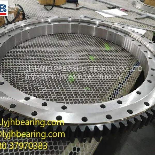 142DBS101Y Four Point Contact Ball Slewing Bearing 1750x1424x120mm With Internal Gear photo-2