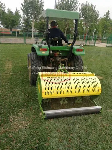 Turf Puncher Helps Alleviate Waterlogging and Deep Aerates the Ground