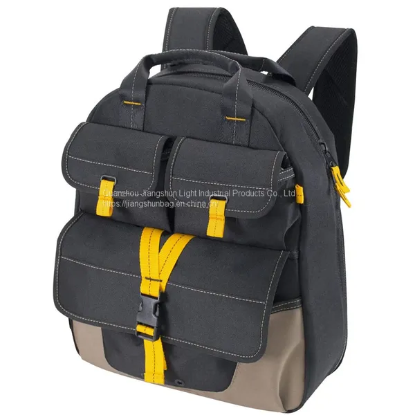 Multi-functional Maintenance Workers Package Hardware Kit Backpack Electrician Tool Bag Heavy Duty photo-2