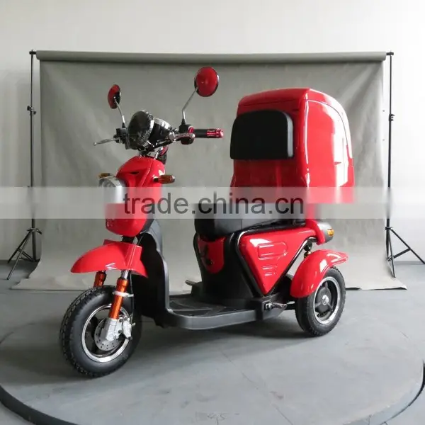 High Quality 500W 60V Electric Mobility Cargo Tricycle photo-4