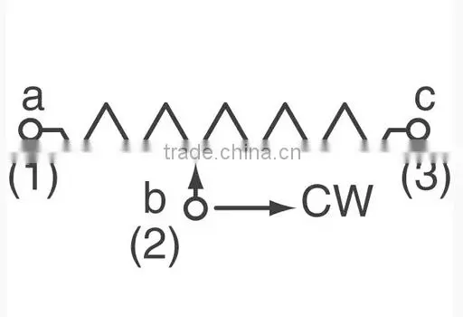 Potentiometers, Variable Resistors Trimmer Potentiometers TS53Y Series TS53YJ102MR10 TRIMMER 1K OHM 0.25W SMD photo-4