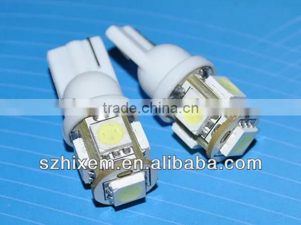 Car Led Light T10 5SMD 5050 Car Led Light 12v photo-2
