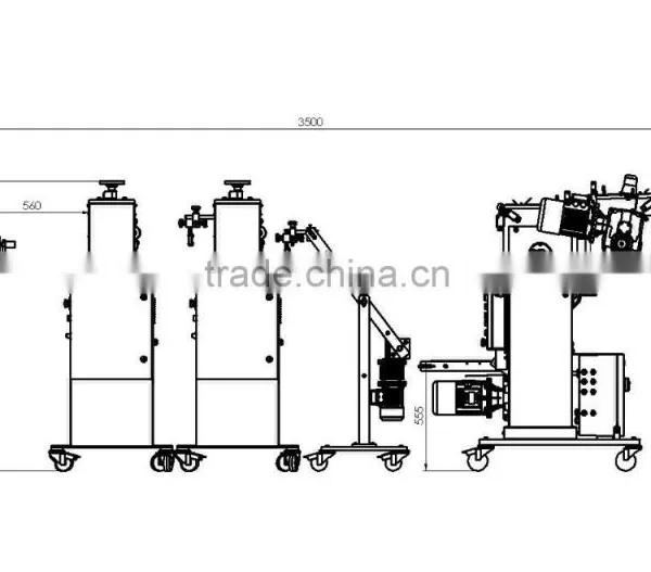 Italian Double Bowl Automatic Pasta Sheet Machine photo-5