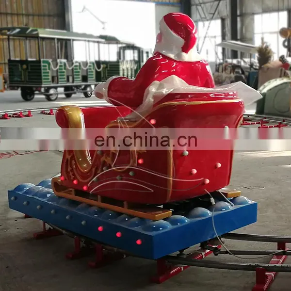 Amusement Park Rides Outdoor Electric Christmas Track Train Ride photo-3