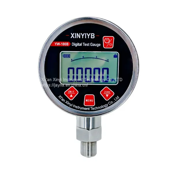 Gas Digital Water Pressure Gauge Smart Pressure Gauge Precision Precision LCD With Backlight photo-4