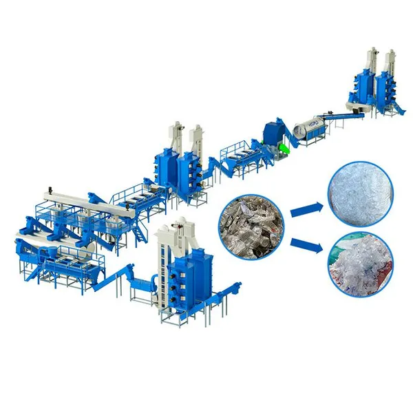 China Factory Price Fully Automatic 300-2000kg/h Plastic Sheet Recycling Equipment photo-4