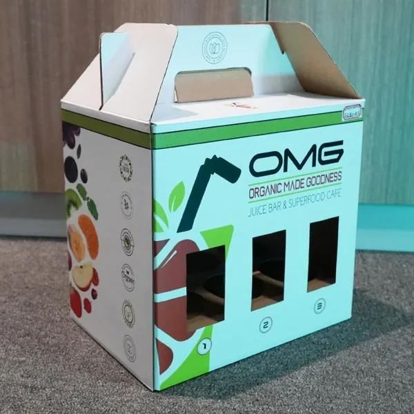 Wholesale Factory Direct Sales Strong Custom Beverage Packaging for Wine With Handle photo-5