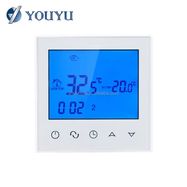 Hvac System Touch Screen Smart Digital Room Heating Cable TemperatureThermostat photo-5