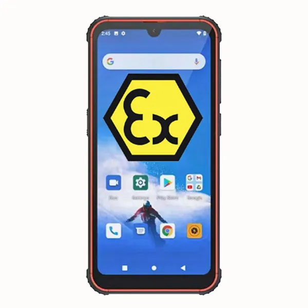 M1pro Cheapest Factory 6.08 Inch 4GB+64GB IP68 Android 13 Rugged Mobile Phone With PTT NFC SOS GPS Fingerprint Function photo-3