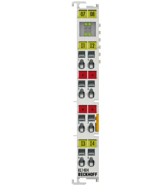 BECKHOFF KL1404 4-канальный цифровой входной шинный терминал 24В DC модуль ввода/вывода ПЛК для промышленной автоматизации