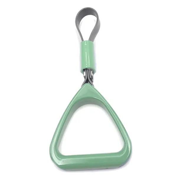 Triangle Plastic Grab Handle With PU Leather Strap for Bus & Subway Interior photo-2