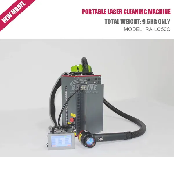 100W 200W 300W Portable Handheld Backpack Pulsed Mobile Fiber Laser Cleaner Rust Removal Cleaning Machine photo-2