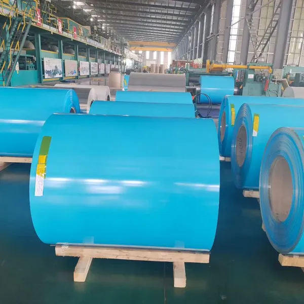 Pre-painted Color-Coated Aluminum Coil Sheets With PVDF 1060 3003 3004 5052 Customized Color for Roofing Construction photo-5