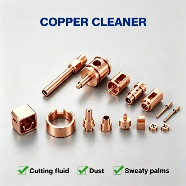 RSB‑107 Industrial Copper Cleaning Agent, Special Formula for Cleaning Brass, Red Copper, Bronze and Other Copper‑Based Metal Components