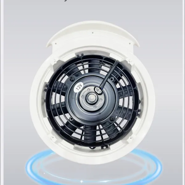 VS-001 Universal Ambulance Ventilation Fan 12V White for Special Vehicle Camppervan Conversion Car photo-3