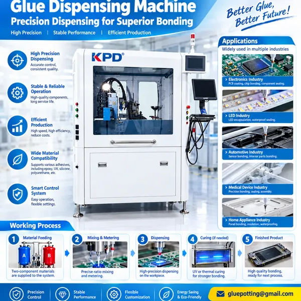 Online Two Component Ab Glue Epoxy Automatic Vacuum Dispensing Potting Robot Ab Epoxy System Two Part Dosing Machine