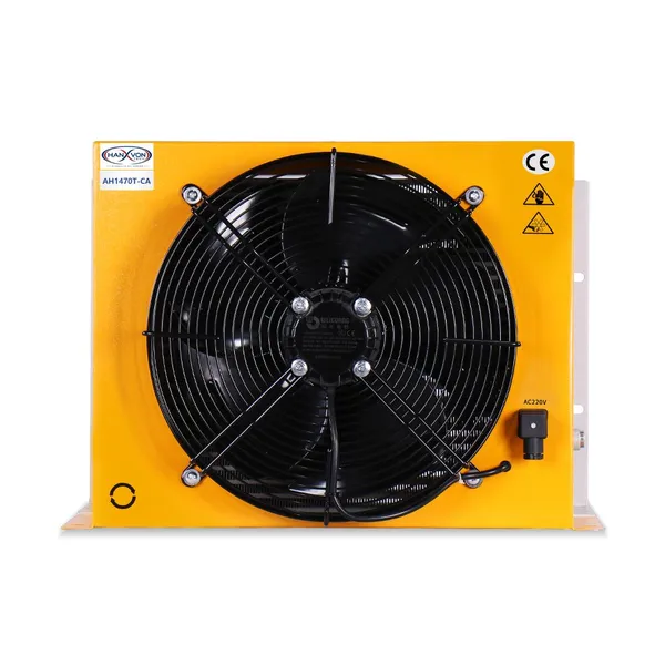 HANXVON AD1417T Air-Cooled Oil Cooler for Industrial Hydraulic Systems