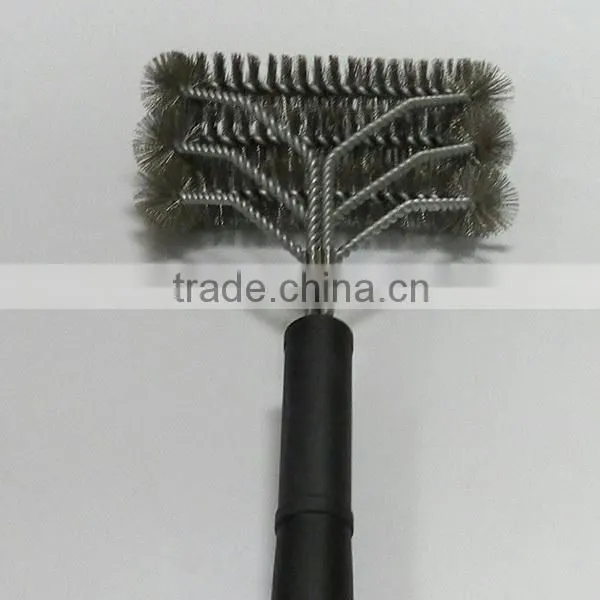 2016 New Desigh Barbecue Grilling Cleaning Brush Logo Print Nylon Bag Bbq Grill Brush photo-3