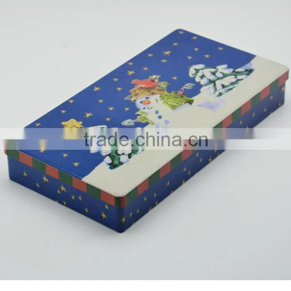 Christmas Gifts Tin Cans for Kid,christmas Decorations Tin Cans,tinplate Pencil Case photo-2