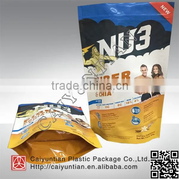 Aluminium Foil Protein Plastic Bag,Aluminium Foil Protein Plastic Bag With Zipper photo-3