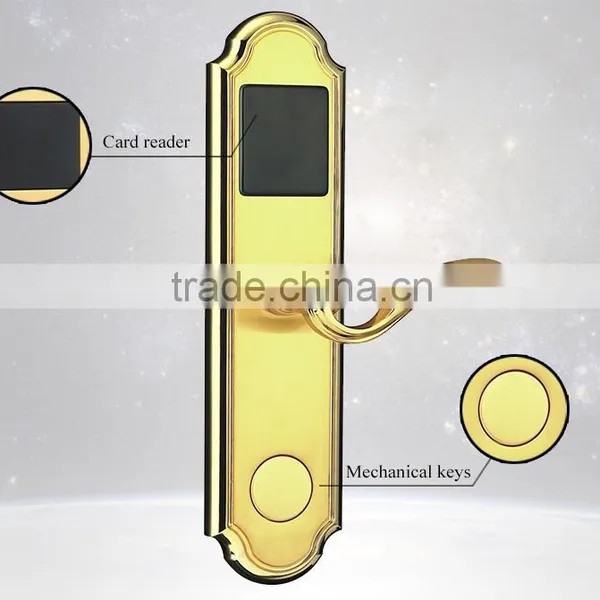 New Remote Controlled Digital Smart rf Card Aluminum Door Mortise Lock photo-5
