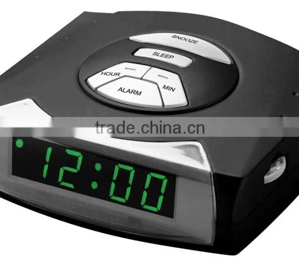 Top Selling Snooze Function AM FM PLL Alarm Clock Radio photo-2