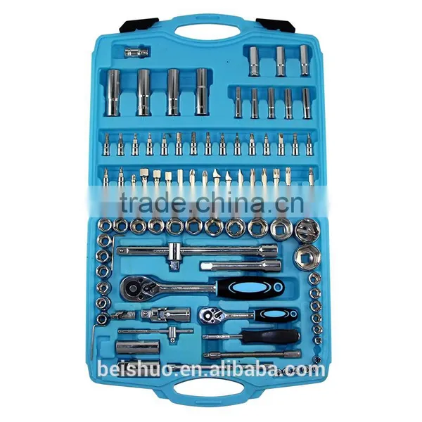High Quality America 94 Pieces Chrome Vanadium Steel Hand Tools photo-4