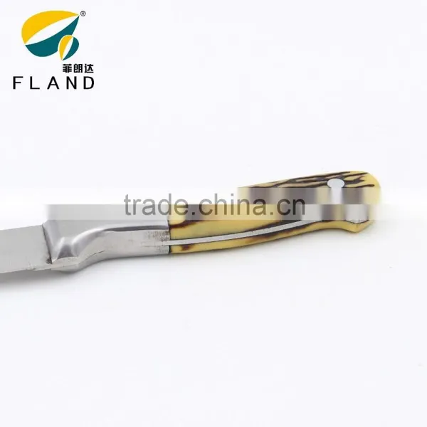 YangJiang Stainless Steel Blade With Bone-like POM Handle Paring Knife/fruit Knife photo-3