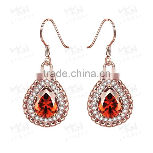 2015 New Latest Design Indian Gold Jhumka Crystal Earring for Young Women photo-2