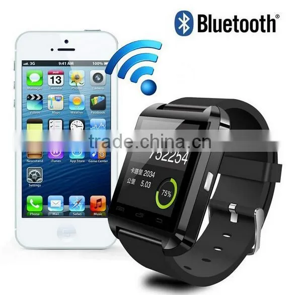 Smart Watch U8 Bluetooth Altimeter Anti-lost 1.5 Inch Wrist Watch U Watch For Smartphones IPhone Android Samsung HTC Cell PhoneS photo-2