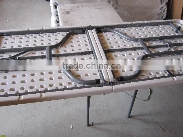 Blow Molding White Folding Plastic Banquet Table PT-03 photo-5