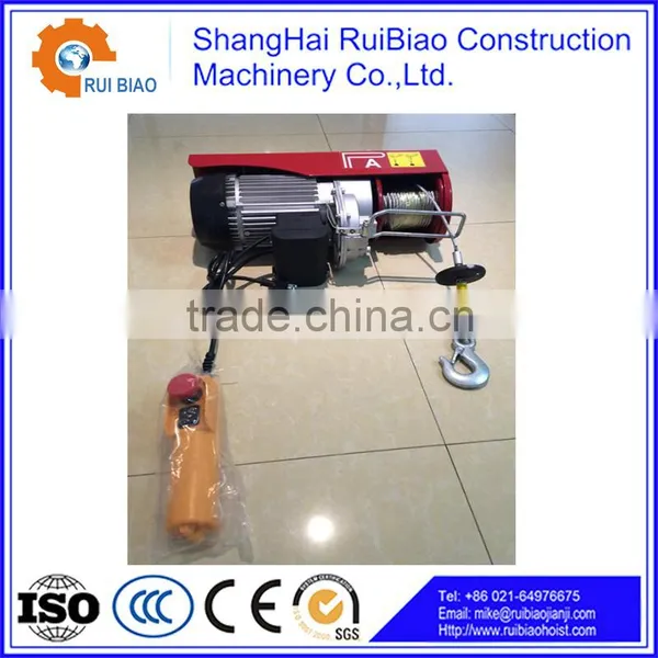 1 Ton Motor Trolley Type Electric Chain Hoist With Hook Block photo-2