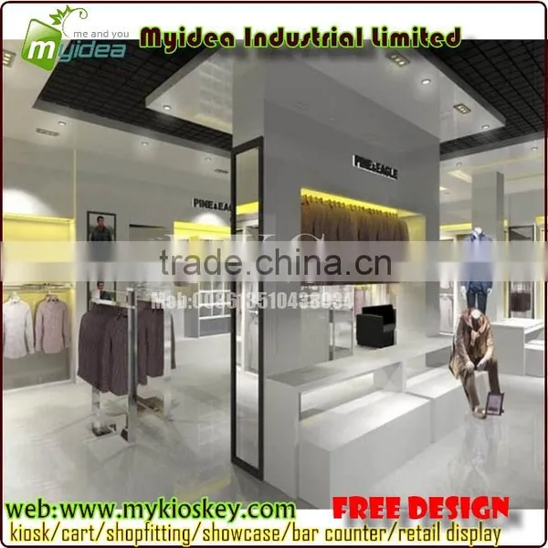 Clothing Store Displays Design of Clothing Store Showcase and Clothing Store Shelves photo-4