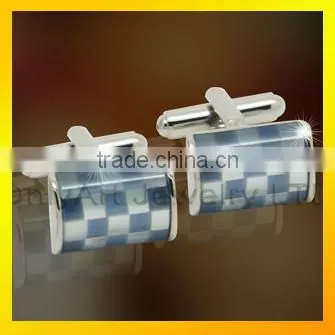 High Quality Stainless Steel Cufflinks Agate Cufflinks photo-3