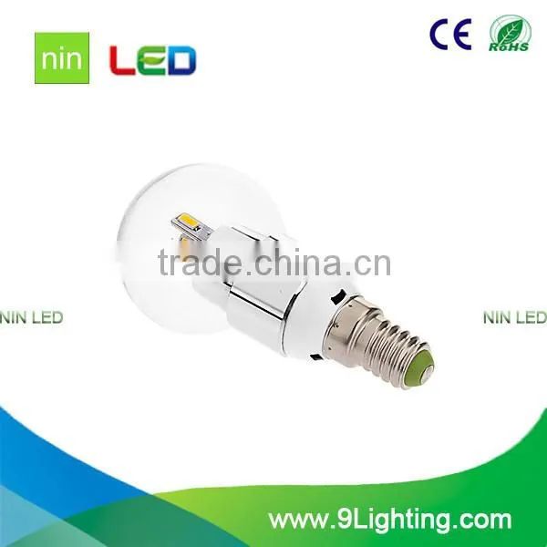 Round Hot Sale Hot Led Scent Silver Led Candle Light E14 E27 photo-6