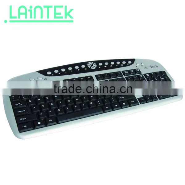 Customized Layout 2016 Cheap Promotion Special Offer Old Design Unique Multimedia Coloured Wired Keyboard photo-3