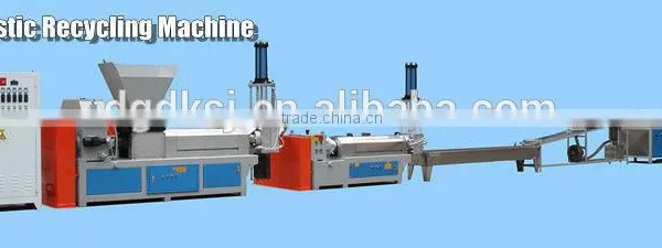 Poland Hot Sale DEKE Double Shaft Plastic EVA EPS Granulating Line(water Cooling Strand)
