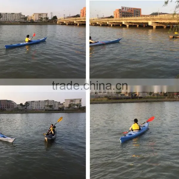 Popular Single Sit in Fishing Boat Cheap Plastic Sea Kayak Wholesale photo-6