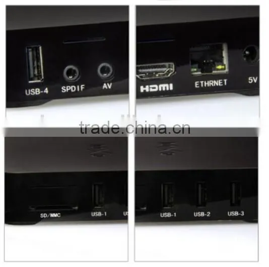 Wholesale Smart TV BOX H.265 1080p 1G 8G Media Android Box IP TV Box photo-4