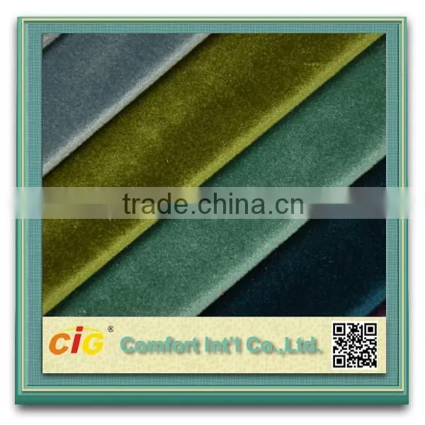 High Quality Short Pile Long Pile Cut Pile Velour Fabric for Garment photo-6