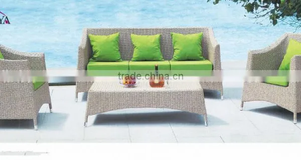 Rattan Wicker Outdoor Garden 3 Seater Sofa Set photo-5