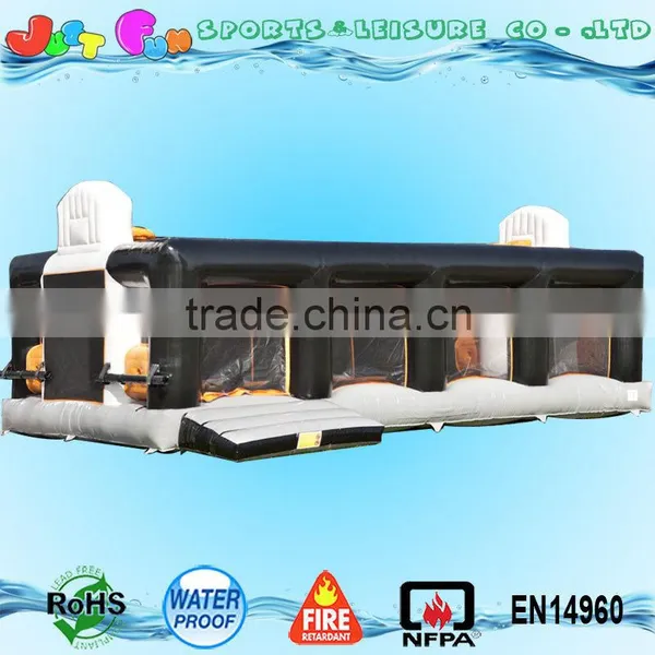 New Designed Interesting Inflatable Interactive Soccer Basketball Arena Games for Adults photo-2