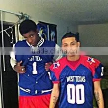 Blue And Red American Football Jersey