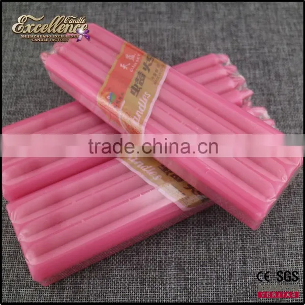 2016 Hot Sale Competitive Stick Colorful Candle Bougies in Bulk photo-4