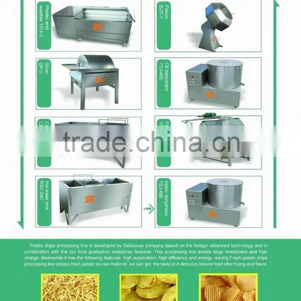 2015 New High Quality Low Price Potato Chips Frying Machine photo-4