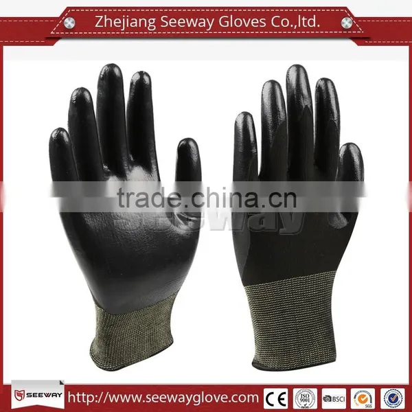 SEEWAY Colored Nitrile Palm Coated Gloves photo-3