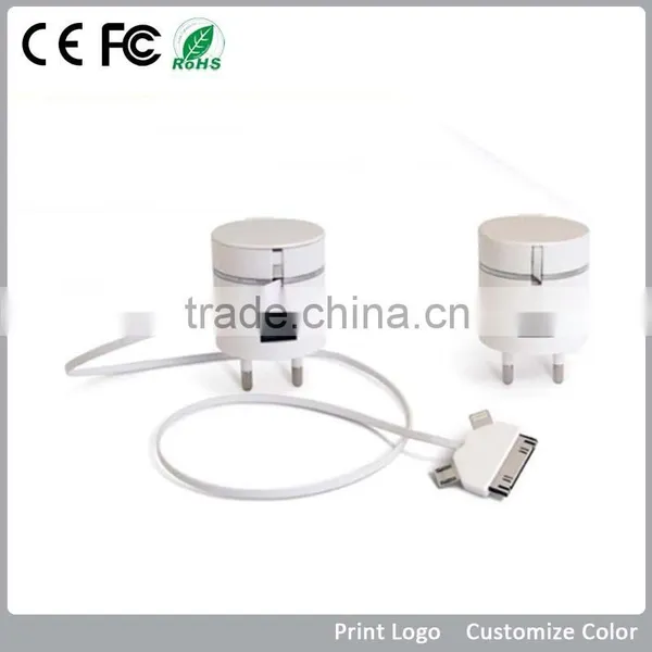 2016 Must-have Travel Kits Portable Travel Charger SGB-LC-003 Universal Mobile Travel Charger photo-5