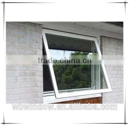 Latest Design LG Profile Pvc Top Hung Window in White Color photo-2